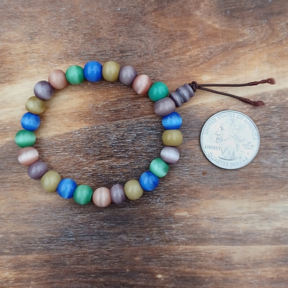 Glass Bead Bracelet - Picture 6 of 7